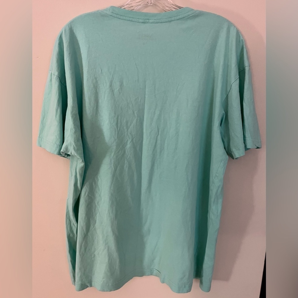 EUC Livachi Men’s Premium Leisurewear Short Sleeve Tee, Teal/Mint Green; Size XL - Picture 2 of 5